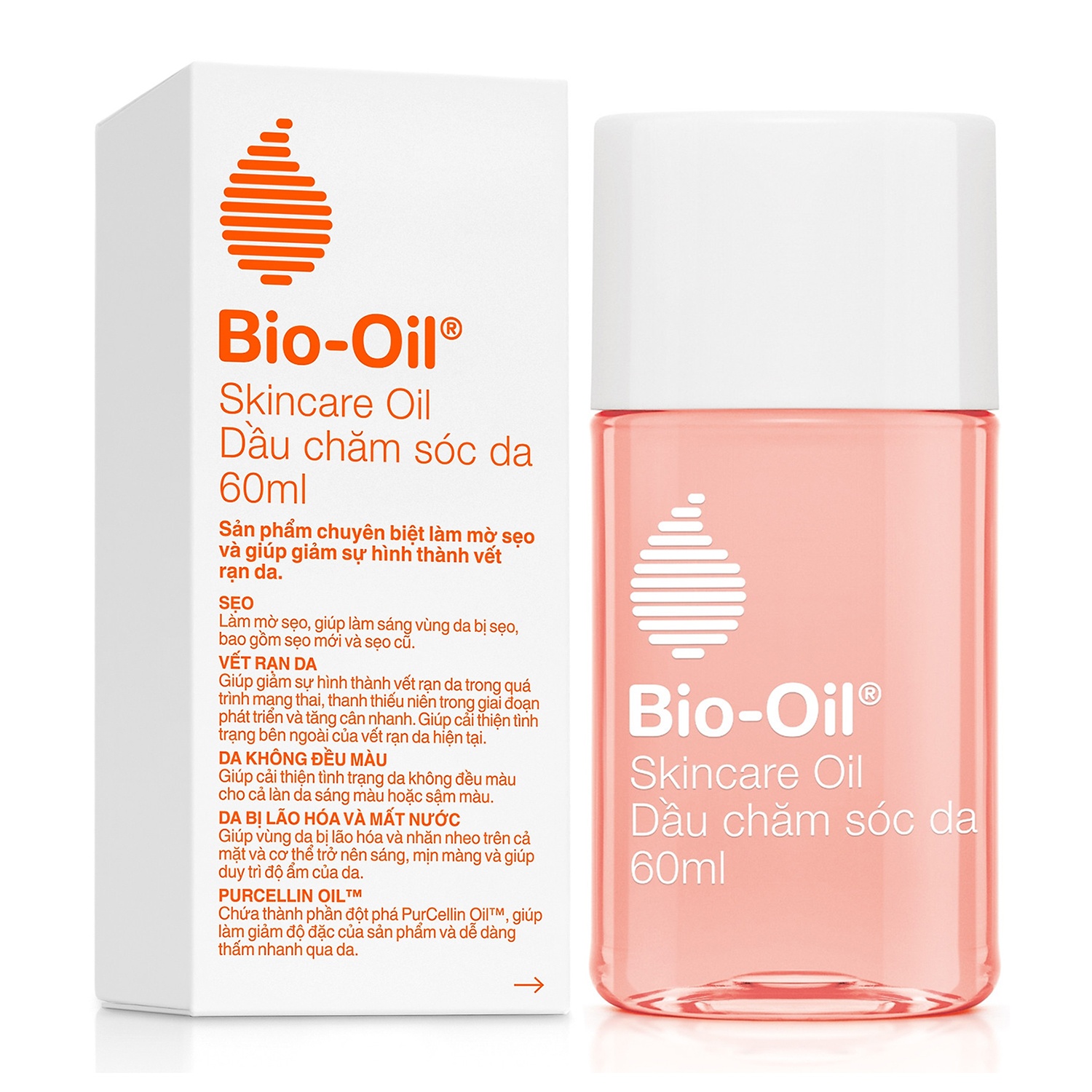 GIÁ SẢN PHẨM BIO OIL 25ML TRÊN TAY VỚI BAO BÌ TIÊU CHUẨN QUỐC TẾ